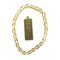 Dark Champagne Olive Shape Czech Glass Beads (1 strand/25 beads) (B618)